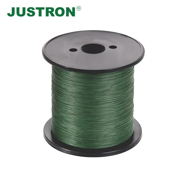 german braided fishing line ThonrsLine Force - Incredible Abrasion Resistant Braided Lines for Saltwater or Freshwater SMOOTHER SURFACE DIAMETER Hammer braid is manufactured in a tighter braid configuration which provides a smoother surface than standard 4 Jof Net Florocarbon PE Braided
