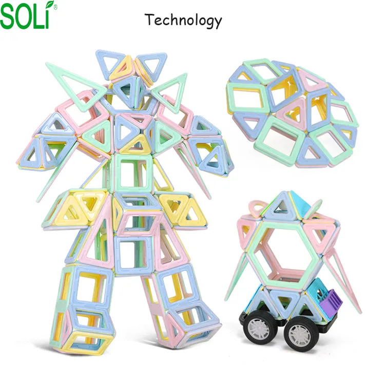 Прямые продажи с фабрики магнитные части здания Конструкторы набор дешевые игрушки Китай