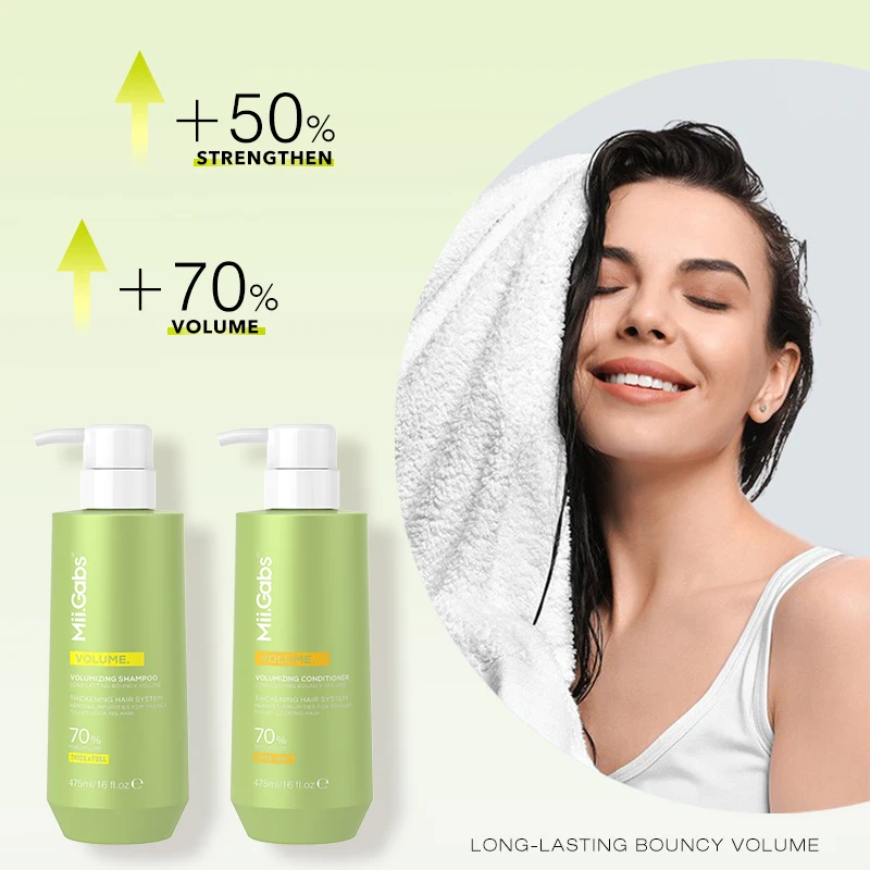 Mii-gabs Professional Volumizing Series - Anti-Frizz Hair Care