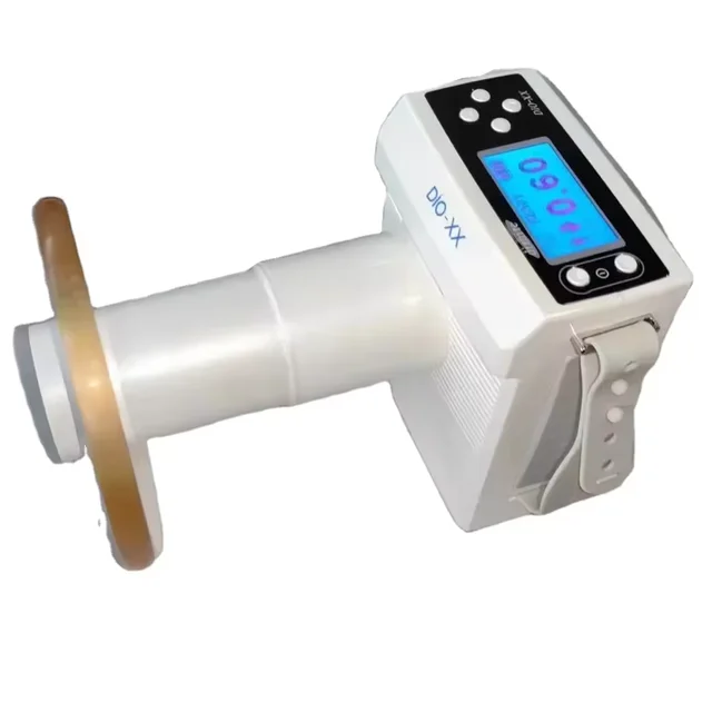 New Arrival 60Kv 2mA DIO-XX Portable X Ray Machine Dental with Long Cone & Glass Shiled for Veterinary and Human Use