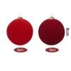 Rojo 8cm/paquete de 12 piezas