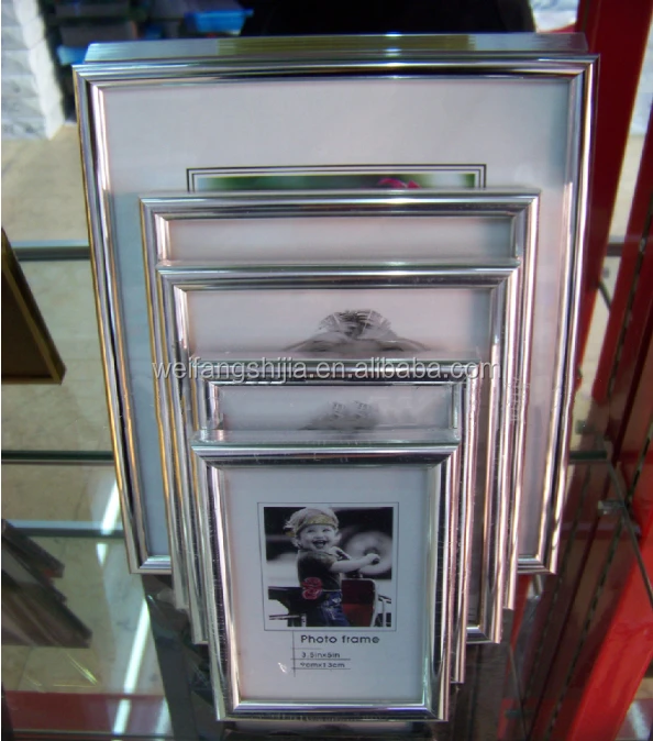 Cheap Eco-friendly Arch Shape PVC Edging Strip Plastic PVC Photo Frame Moulding for Picture Frames in All Color and Size