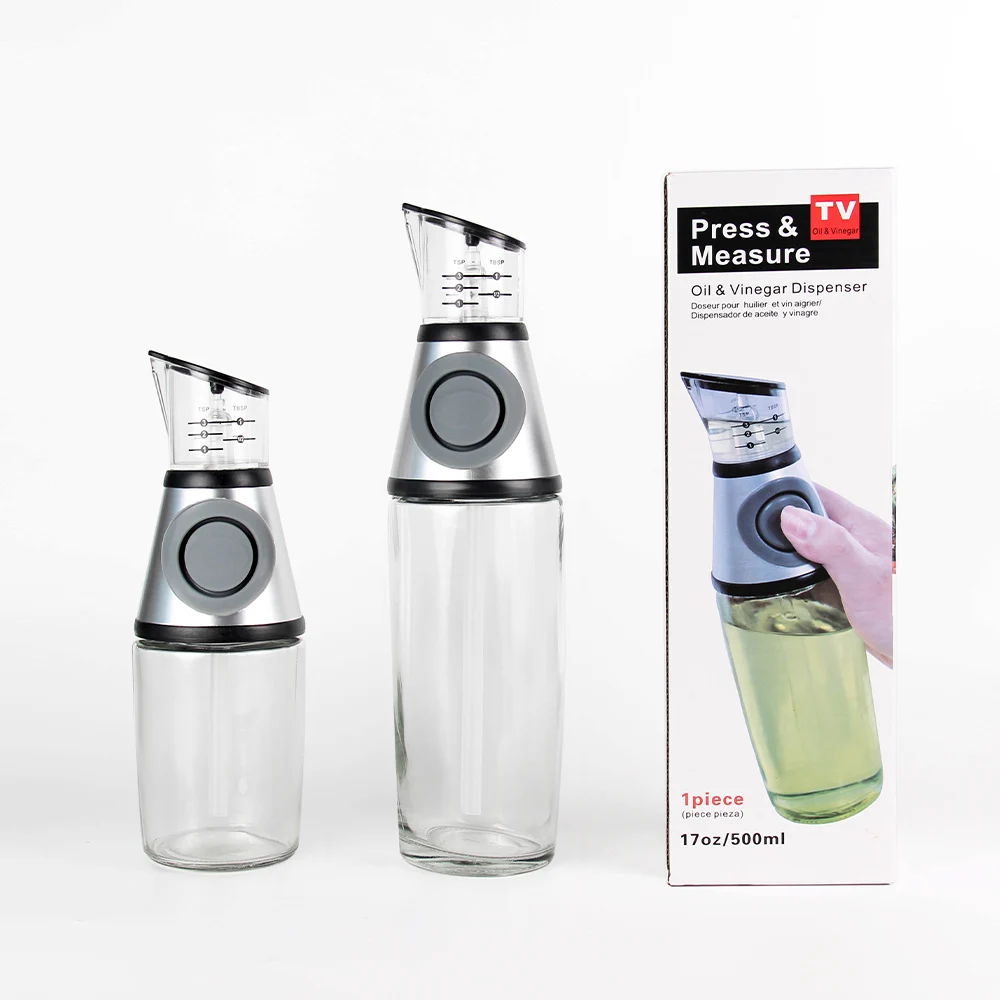 Kitchen Cook Drip Free Measuring Olive Oil Dispenser With Measurements