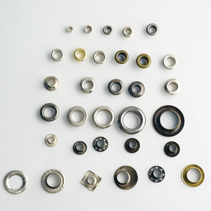 Красивые металлические туфли и одежду в винтажном стиле 10 мм с люверсами, черные, серебристые, золотистые сумки