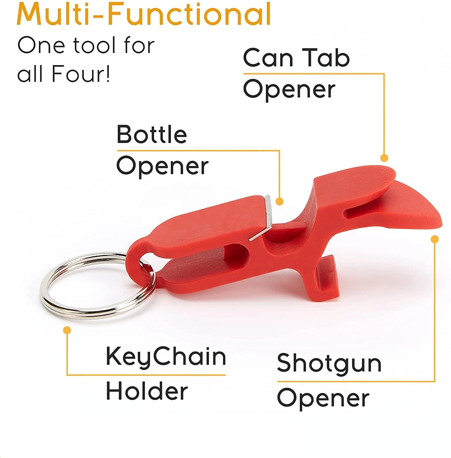  Shotgun tool bottle opener keychain - 5 pack - beer bong  shotgunning tool - great for parties, party favors, gift, drinking  accessories : Home & Kitchen