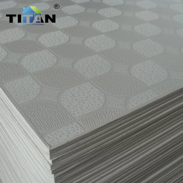 Gypsum Ceiling and Walls PVC Tiles Laminated