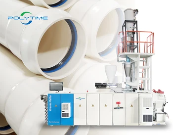 Polytime 160-400mm PVC-O Pipe OPVC Pipe Extrusion Production Line Making Machine
