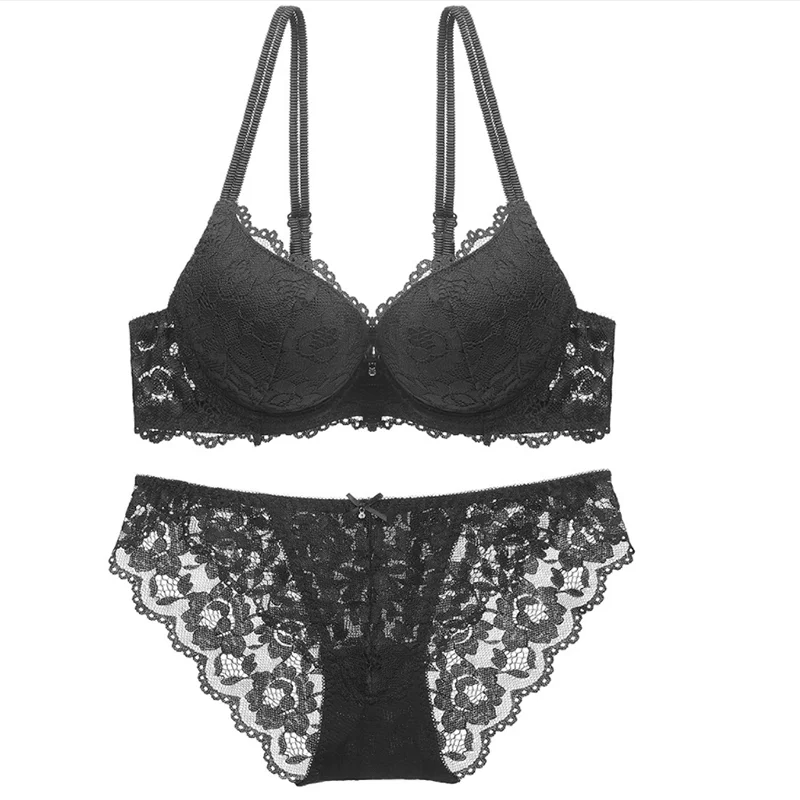 Daily Women Underwear Embroidery Lingerie Underwire Push Up Bra Stylish