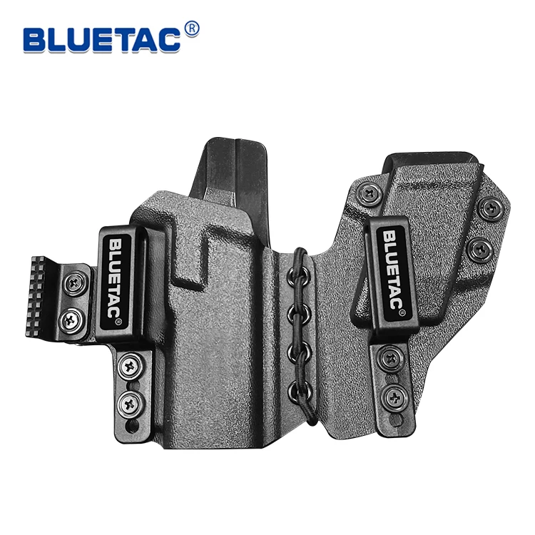 Bluetac Top Quality Iwb Kydex Gun Holster Integrated Mag Pouch Inside ...