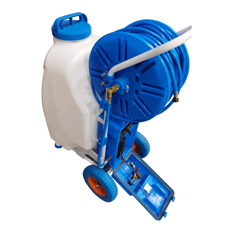 IF-45L IFOURNI Convenient Small Handcart High Quality 45L Agricultural Sprayer Electric Trolley Sprayer With Wheels