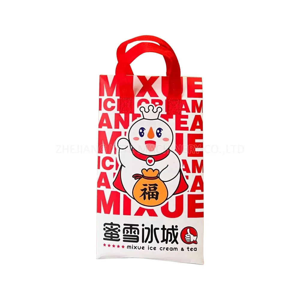 Preservation Insulated Cooler Bag Making Machine for Food Delivery Bag Reusable Thermal Non Woven Aluminum Foil Bag Machine