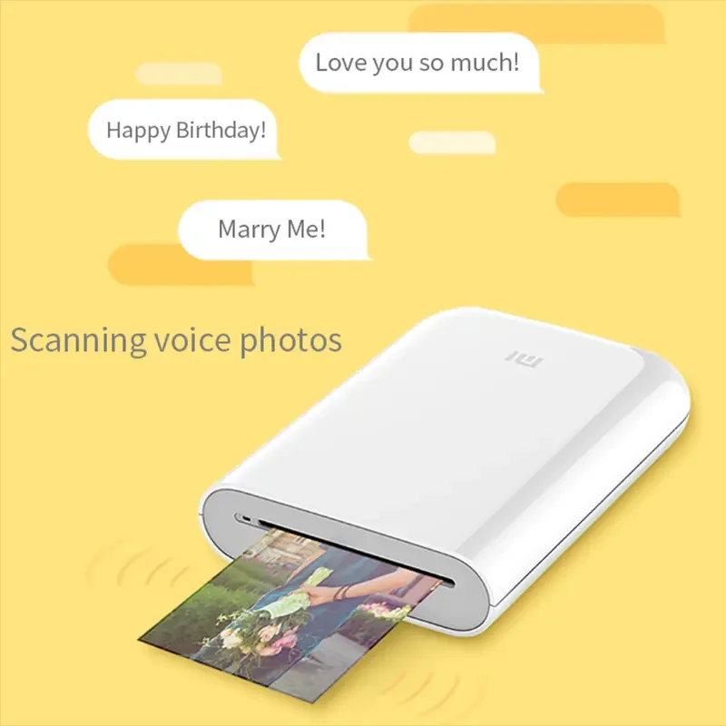 Xiaomi Mi Portable Photo Printer - Instant 313x400dpi Printing