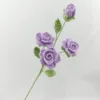 Producto terminado de color violeta claro.