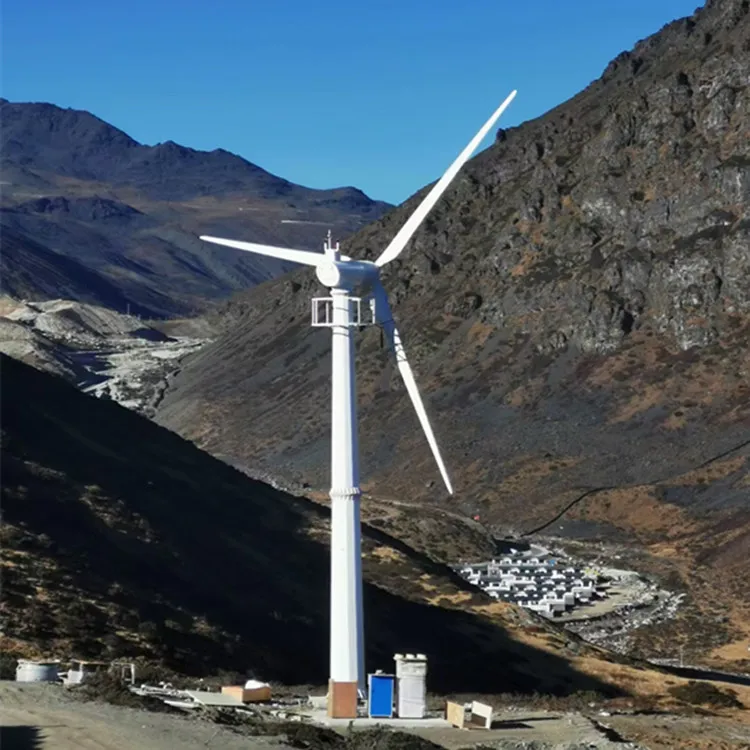 High Efficiency 50kw Yaw Wind Turbine Windmill For On Grid Wind