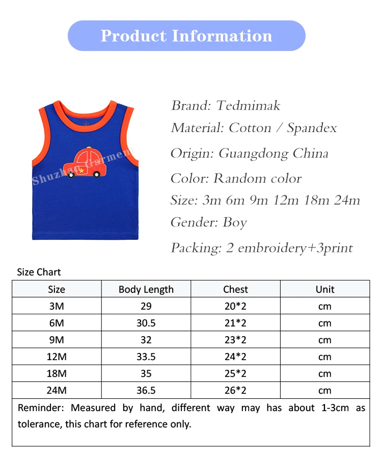 Sleeveless Baby T-shirt