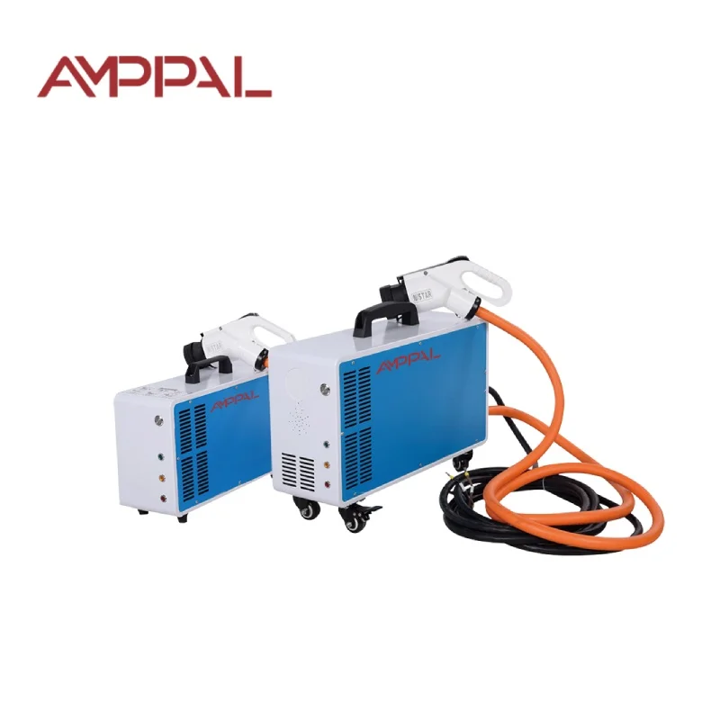 AMPPAL Portable EV Charger Double Gun DC Car Charging Stations Install Infrastructure for Easy Use