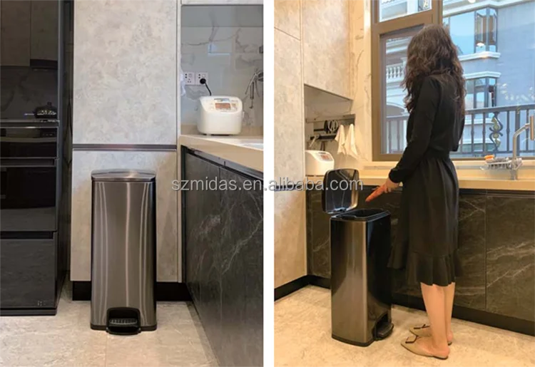 foot pedal bin
