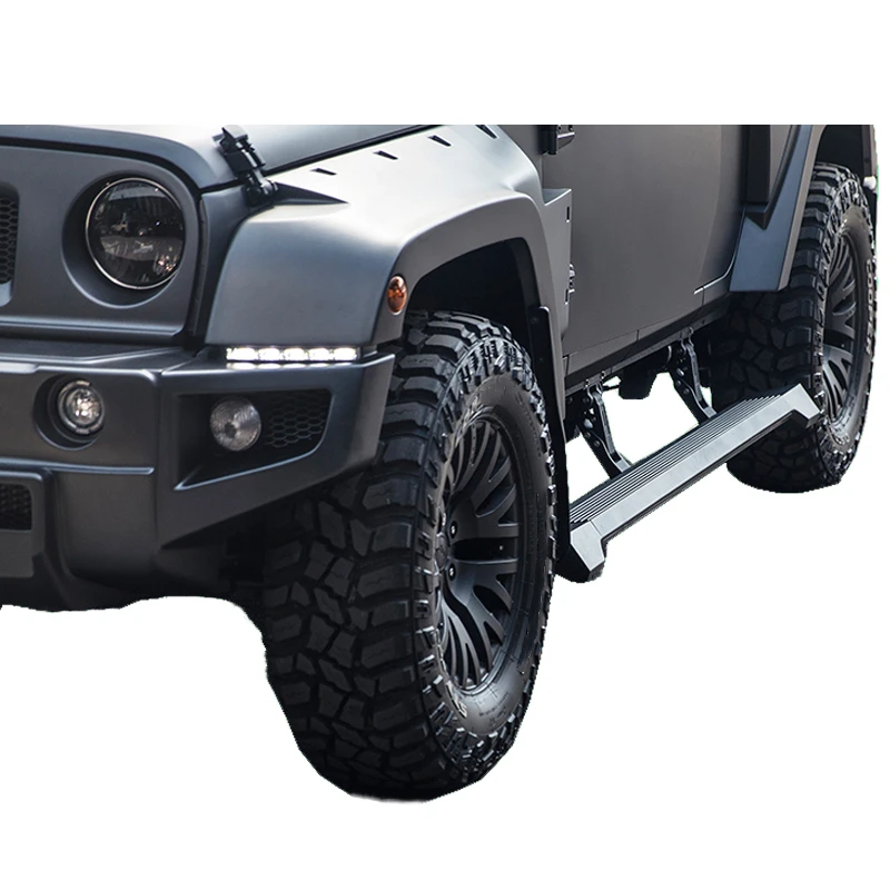 Led Light Automatic Power Side Step Electric Running Boards For Jeep  Wrangler Jk - Buy Side Step For Jk,Electric Side Step For Jk,Side Step With  Light Product on 