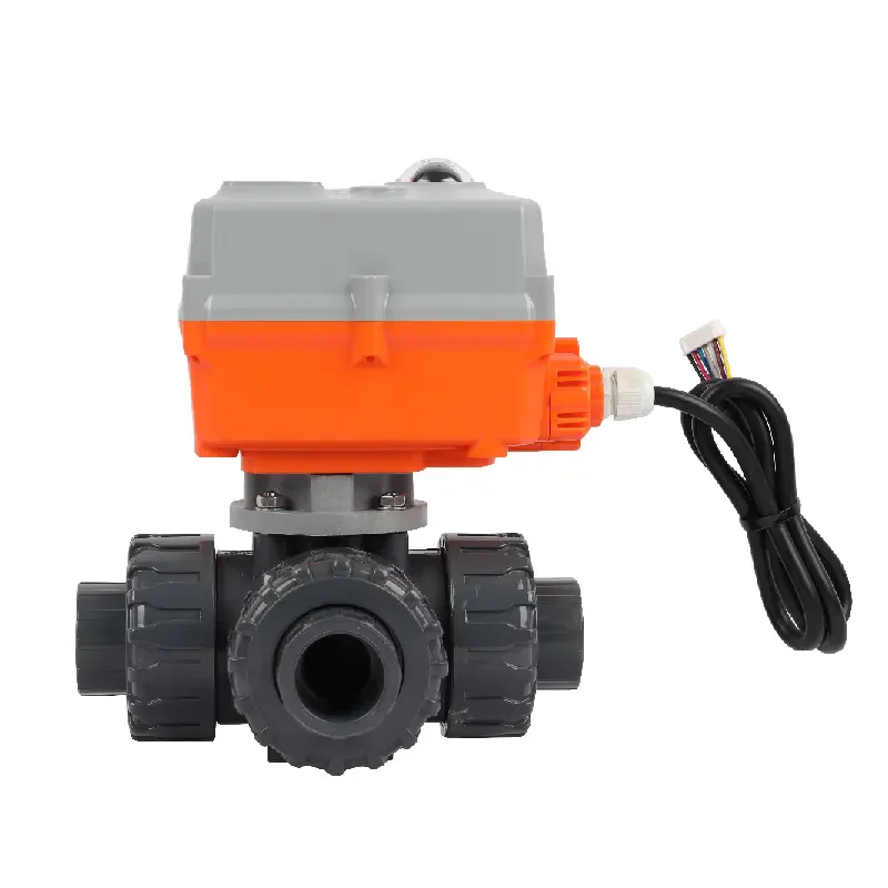 Industrial Safety Regulating Ball Valves Electric Control Three-Way Valve Bodies Coil Solenoid Power Plastic Oil Steel Diaphragm