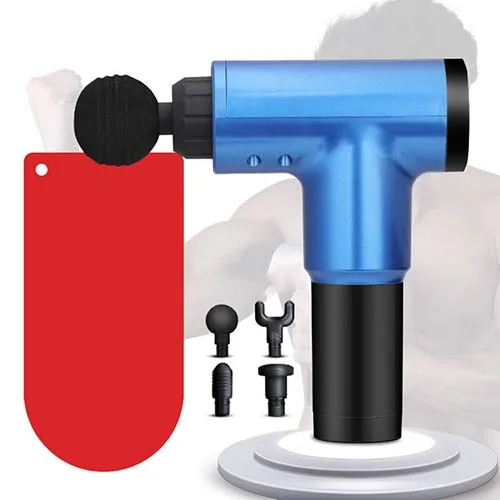 Massage Gun Muscle Relaxation Massager Vibration Fascial Gun Fitness Equipment Noise Reduction Design for Male Female