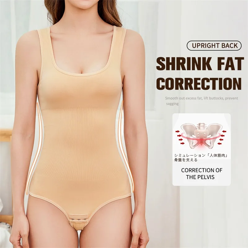 Wholesale Slim Compression Firm High Waist Trainer Panties Tummy Control Shapewear Bodysuit Shaper factory