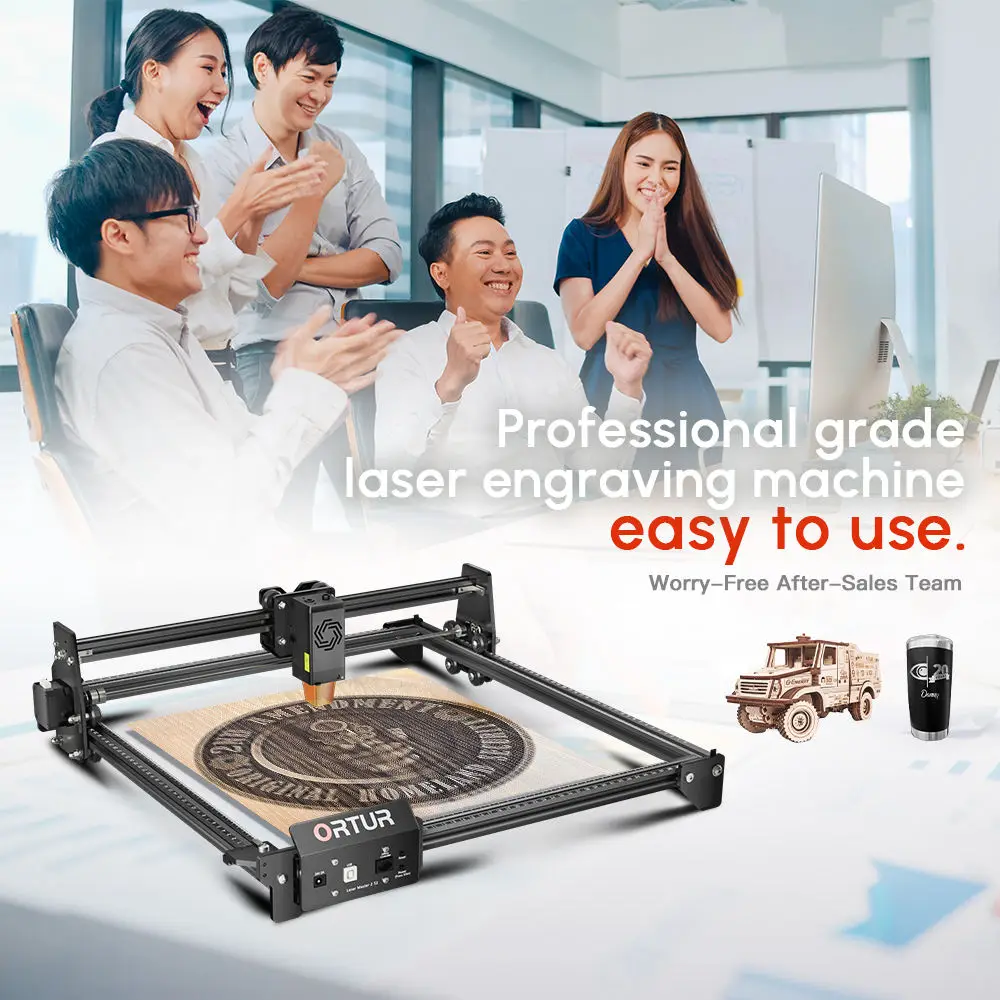 Mini DIY 3D Desktop Carving - High-Accuracy Laser Engraving