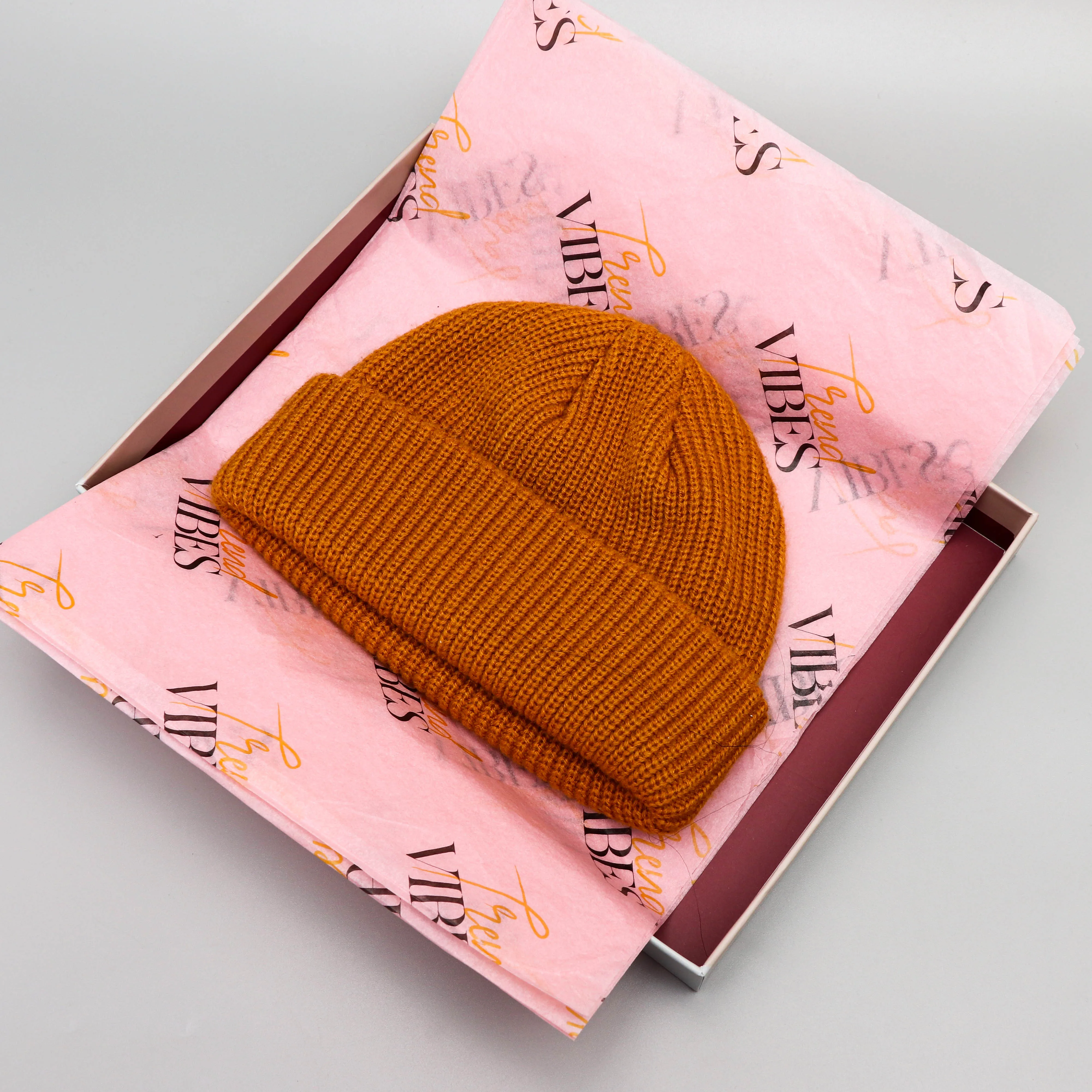 Wholesale Tissue Paper Design Custom Printed logo Thin Wrapping Paper for Product Wrapping