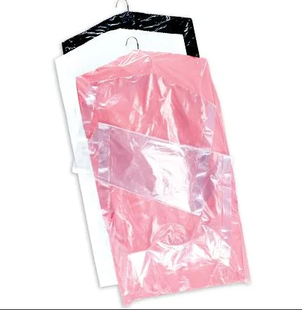 Lot 30 Housses Vêtements Transparentes 60×90 Cm – Sacs Anti-poussière Plastique Pour Costumes, Robes, Vestes, Chemises – Protection Placard
