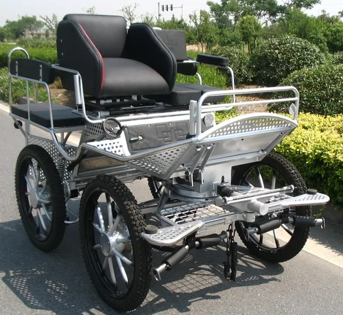 
 Китайская марафонская коляска из нержавеющей стали, коляска для 1 лошади и 2 лошадей  