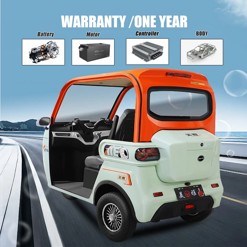 KEYU 2024 New China's Cheap Petrol 3 Wheel Tricycle Passenger Tricycle 3 Wheel Car Taxi for Sale