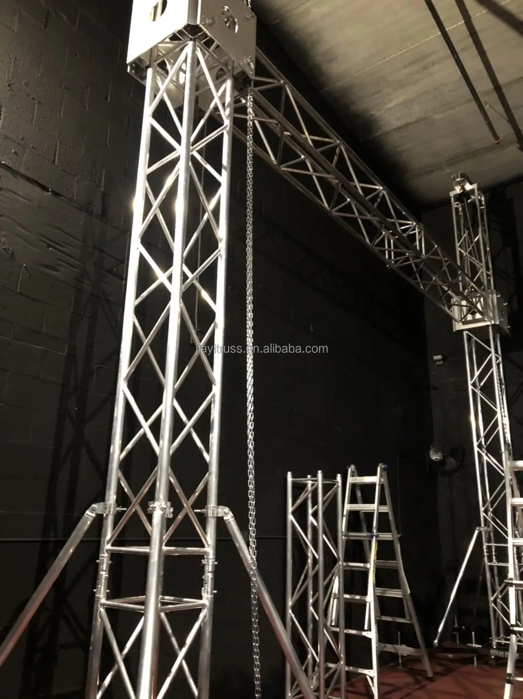 Aluminum Ground Support Truss System - Versatile Lifting Tower Truss ...