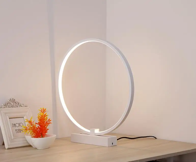 Simple table light bedroom bedside lamp decorative desk light post-modern personality study lamp