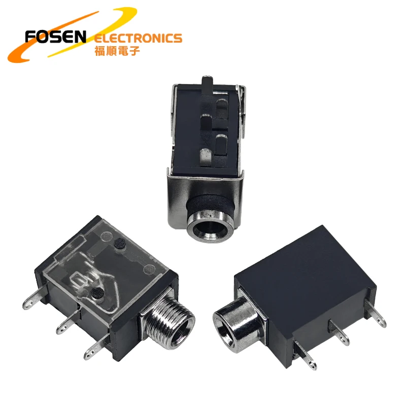FOSEN Headphones Stereo Jack Socket Switch with Nut