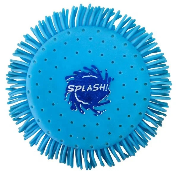 Water Flying Disc Splashing Water Splash Toy Outdoor Summer Pool Game Water Frisbee for Kids and Adults