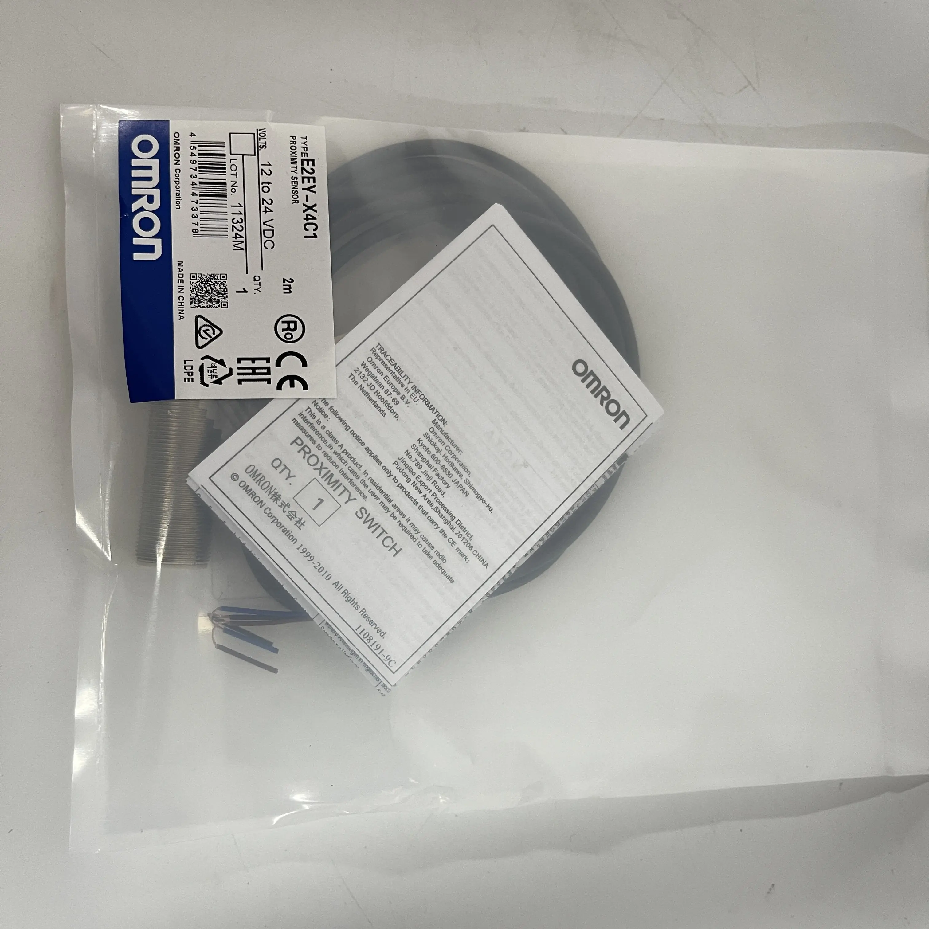 Omron Proximity Sensor E2EY-X4C1
