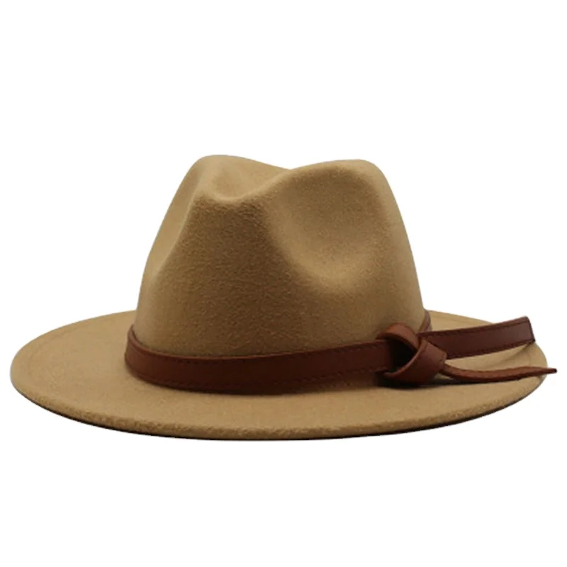 Fedora Hat Women Winter Autumn Black 