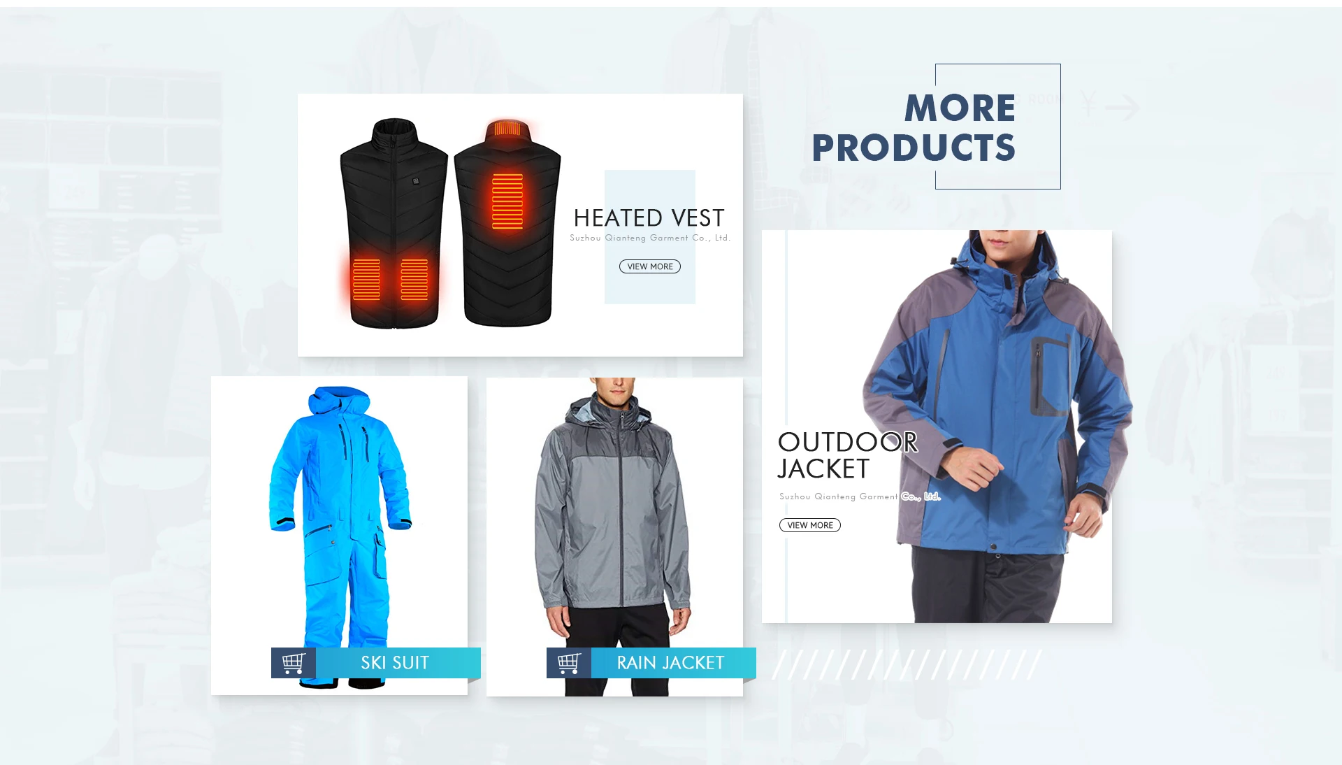 Suzhou Qianteng Garments Co., Ltd. - Down Jacket/Polyfill Jacket ...