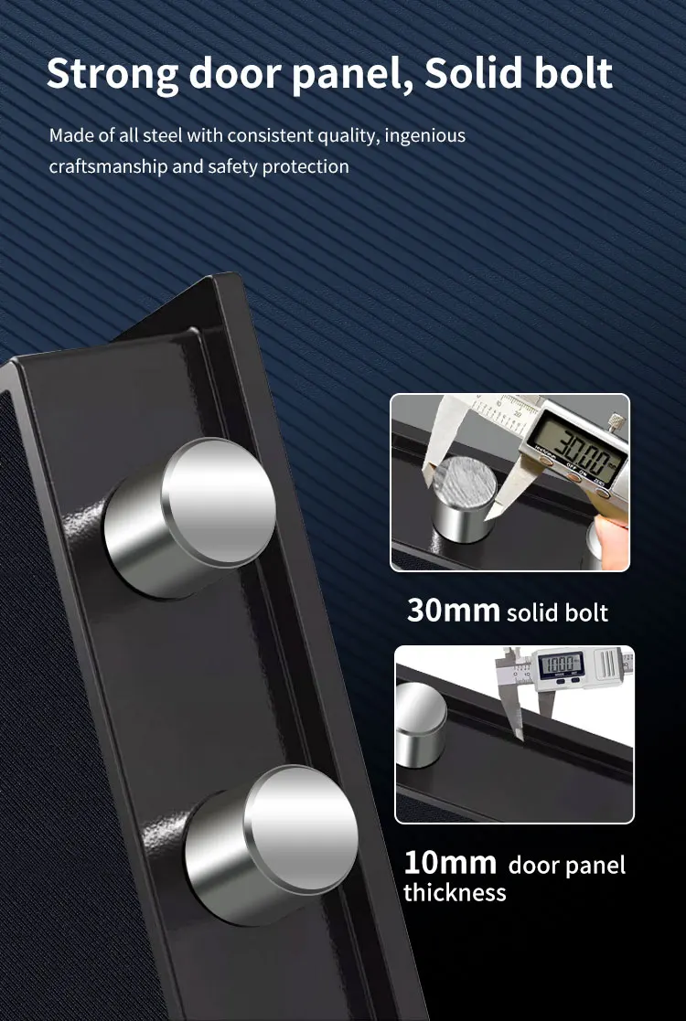 CEQSAFE American Fingerprint Safe Home Value Storage Box Digital Biometric Safe Box supplier