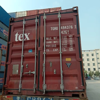 40 Ft Used International Standard Container 80% New Shipping Container ...