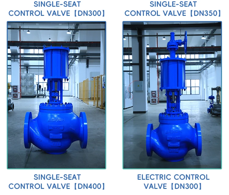 Large Flow Stable Operation Valve Control Fast Response Time Single-Seat Pneumatic Control Valve for Petrochemical Industry details