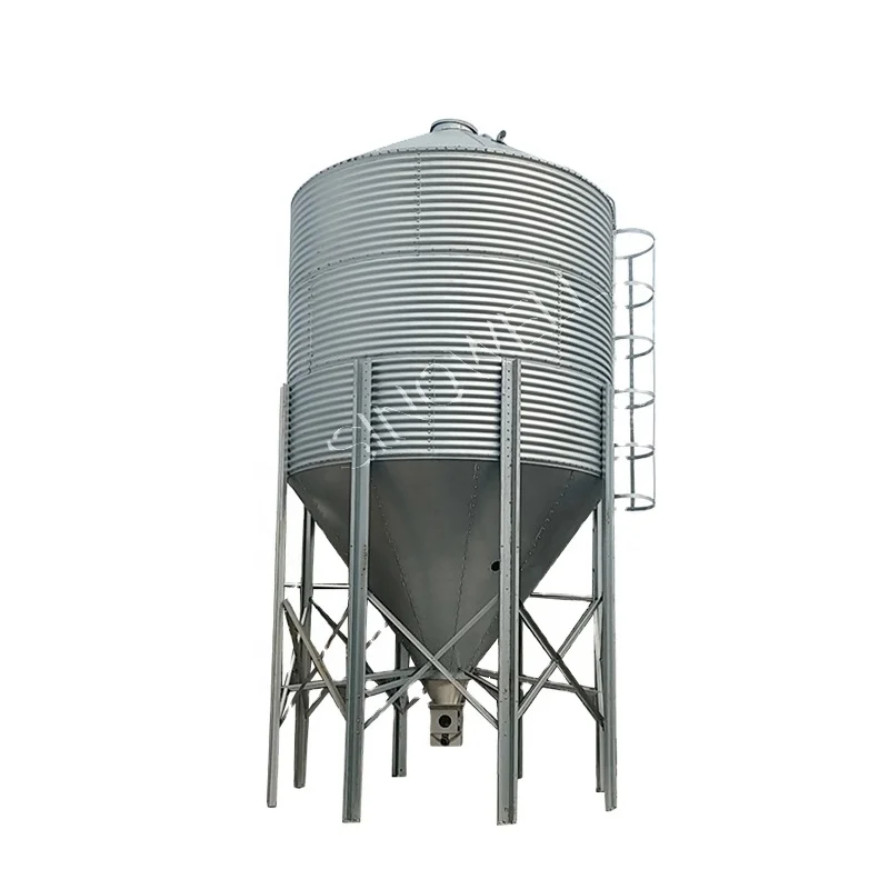 Galvanized Hopper Bottom Silo Grain Storage Feed Tower/silo Pig/poultry