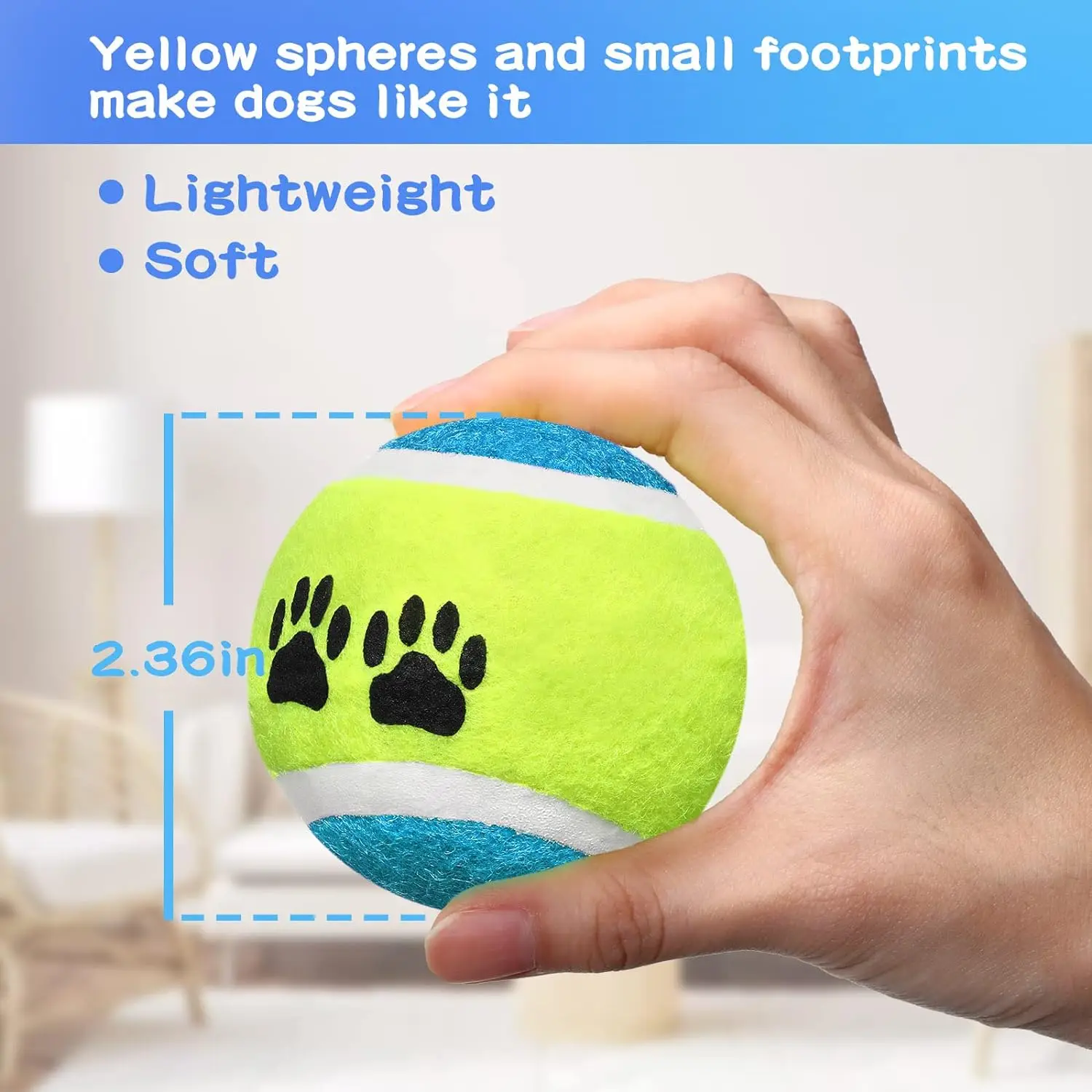 Wholesale Pet Outdoor Indoor Playing Rubber Dog Tennis Balls For ...