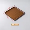 Walnut wood color, square shape, 25*25*1.5 cm