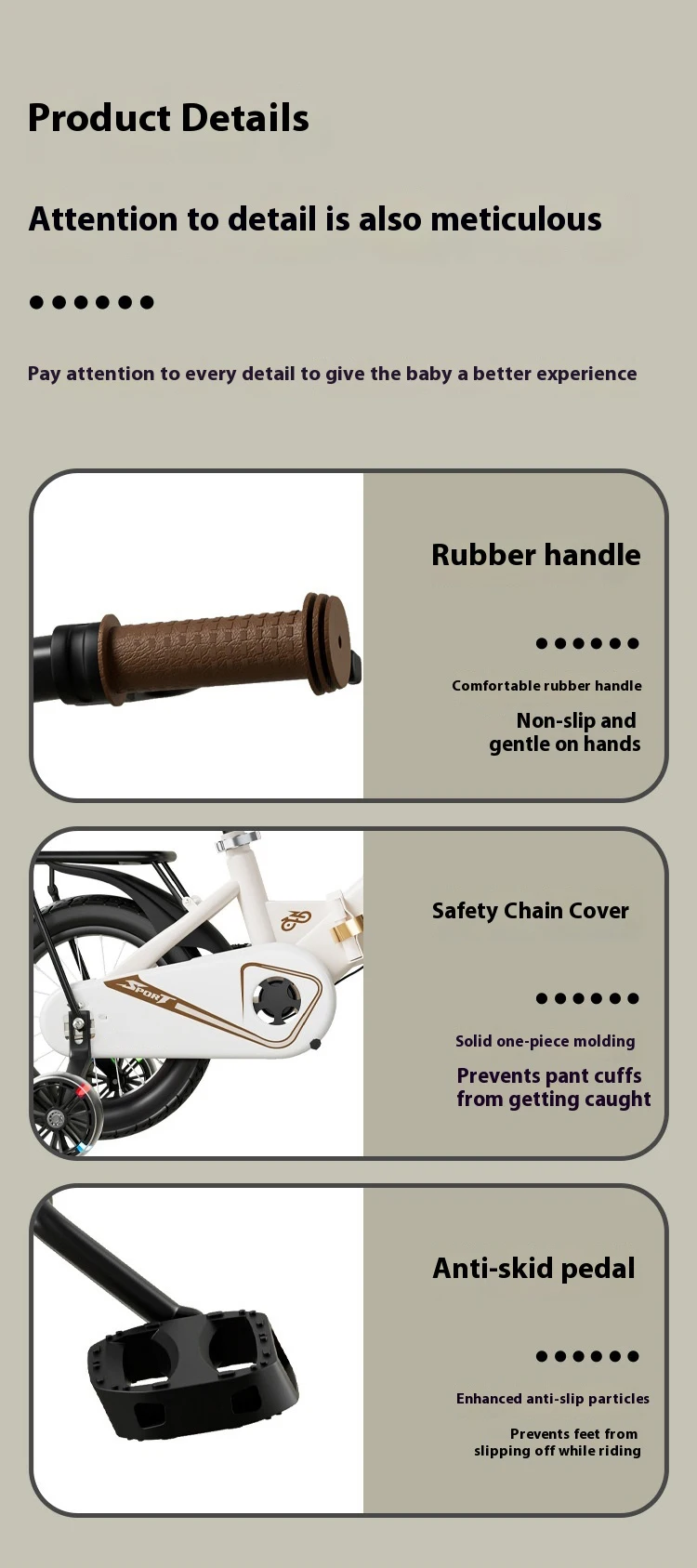 Children's Bicycles 2-4 & 5-7 & 8-13 Years Old; 12-18 Inch Metal Bikes