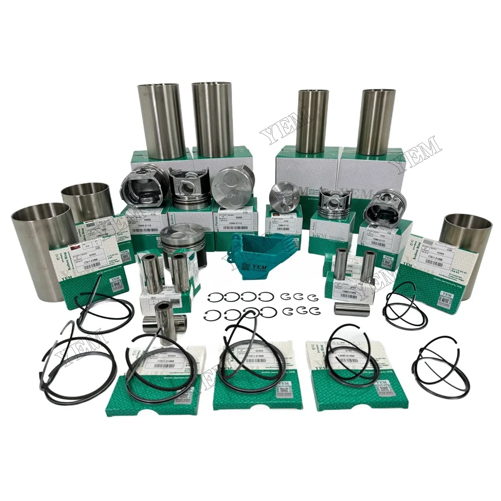 Hot Selling 4G13 4G15 4G18 4G33 Cylinder Liner Kit for Mitsubishi Repair Replacement