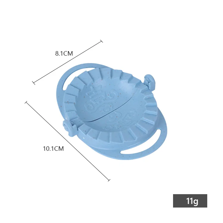 Custom Logo Manual Mini Small Dough Press Plastic Pastry Shaper Empanada Maker Press Dumplings Maker Mold Machine for Home