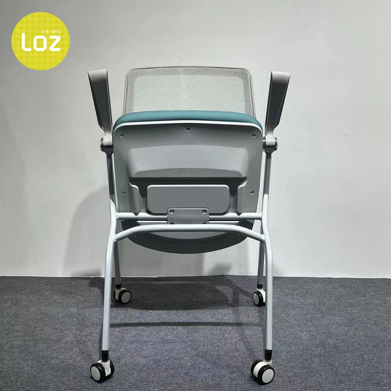Multi-color Stacking Student Office Chair Mesh Fabric Conference ...