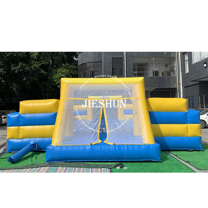 High Quality Team Game Inflatable Soapy Football Pitch Inflatable Human Football Field With Floor for Sale