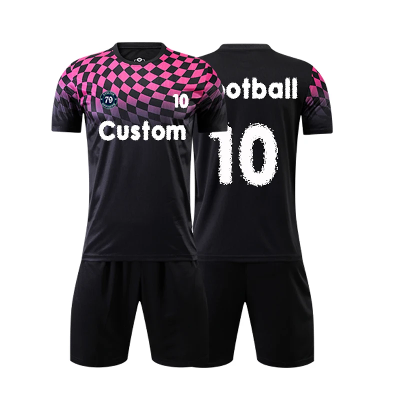 2023 2024 Customized Soccer Jerseys Low MOQ Cheap Training Suit Adult Teams Maker Soccer Wear Uniform