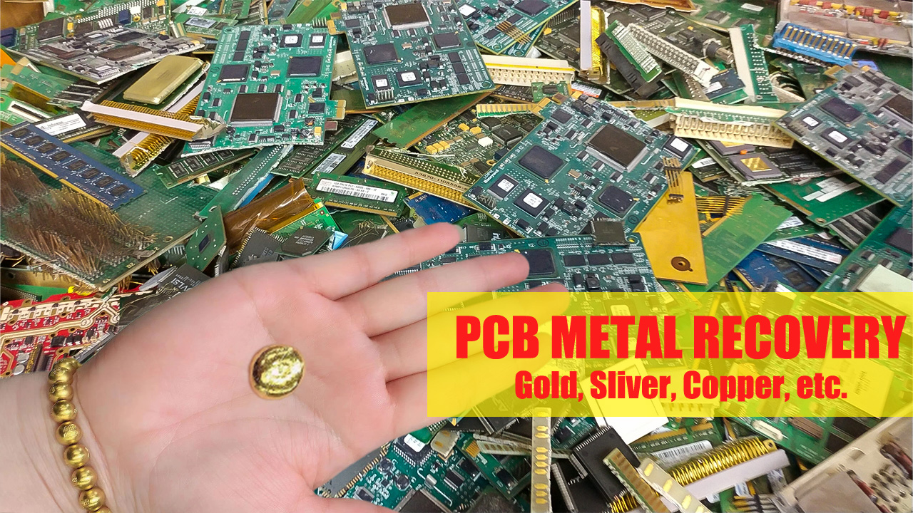 E Waste Pcb Precious Metal Recycling Machine Circuit Boards Ic Chips